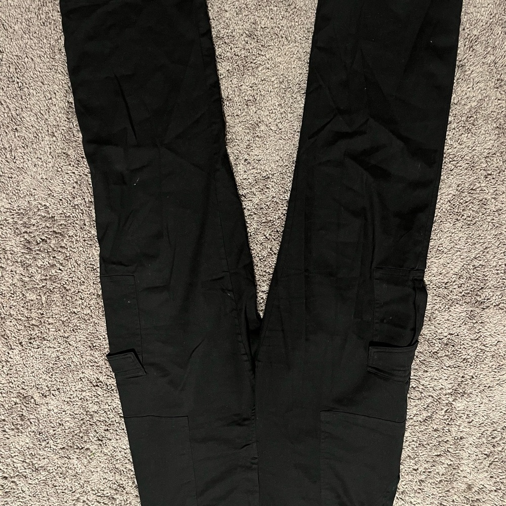 Elegant Black Women's Straight Leg Pants